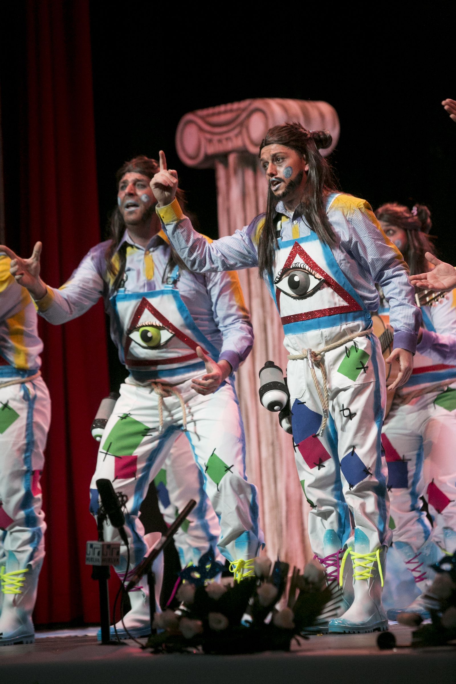 La murga 'Deja de pedir, que no soy Cofidís', de Punta Umbría