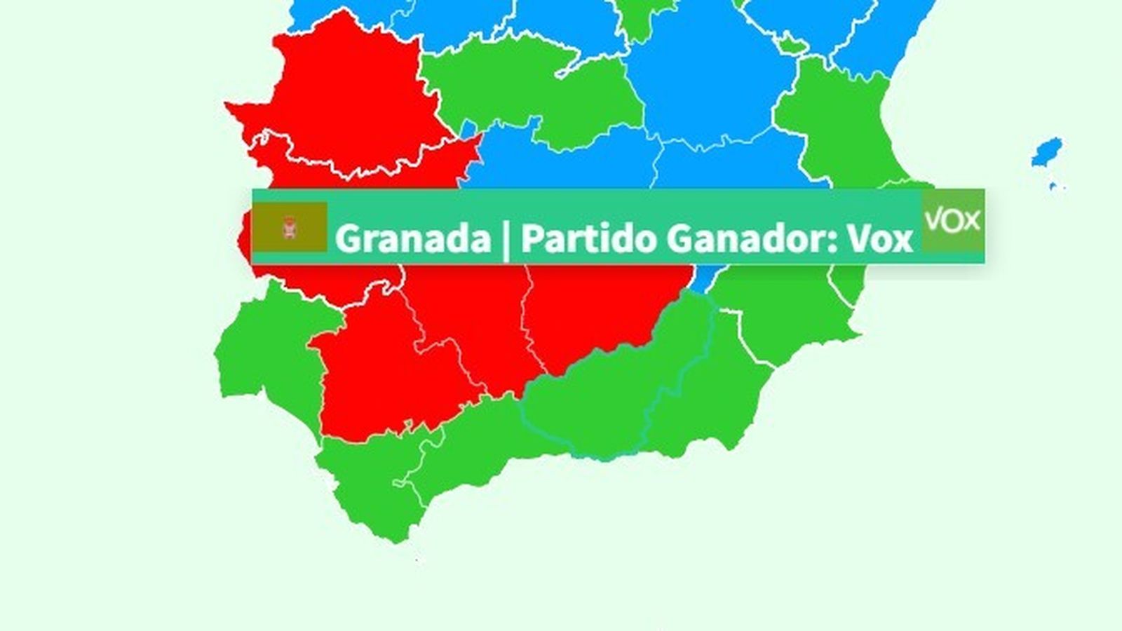 Sondeo de Electomanía por provincias y municipios sobre elecciones generales