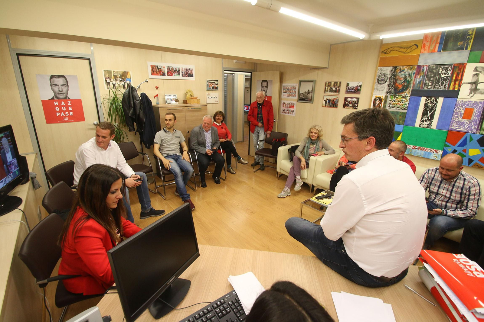 Fotogalería sedes electorales Almería. Elecciones Generales 2019