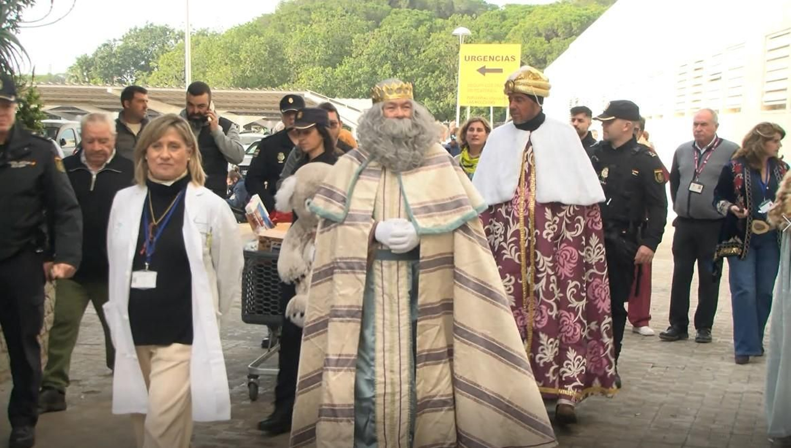 Navidad Azul en el Hospital de Puerto Real
