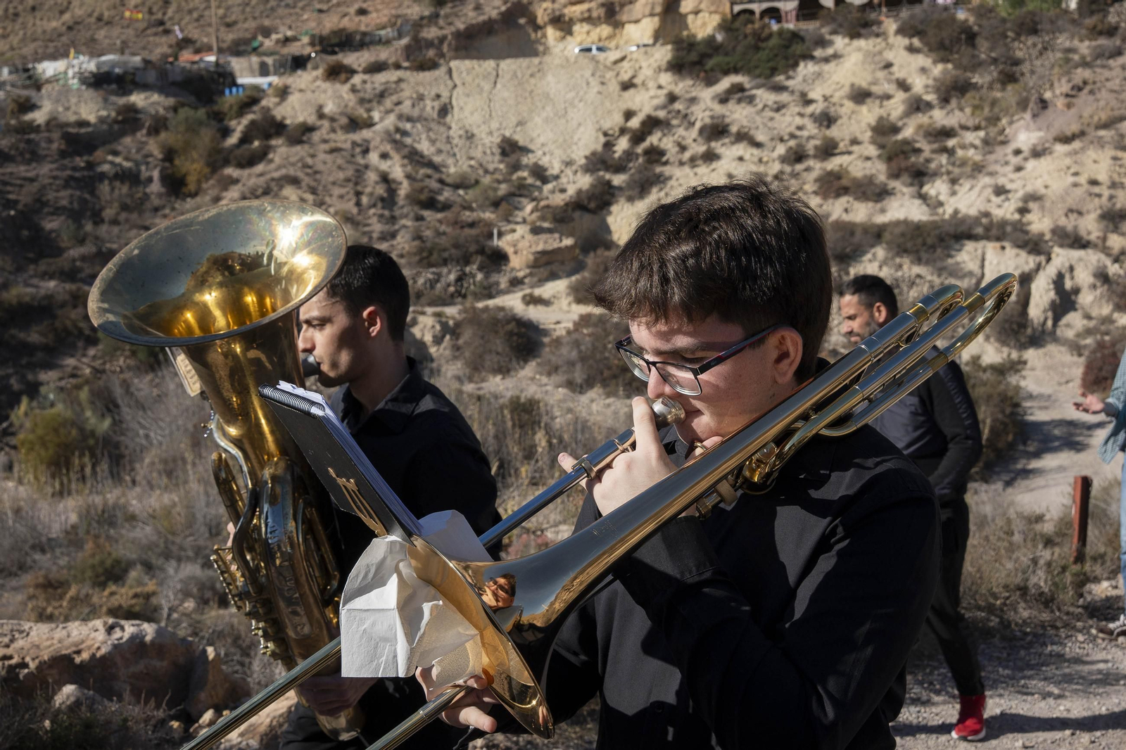 Las imágenes de la romería en Cuevas de Los Úbeda