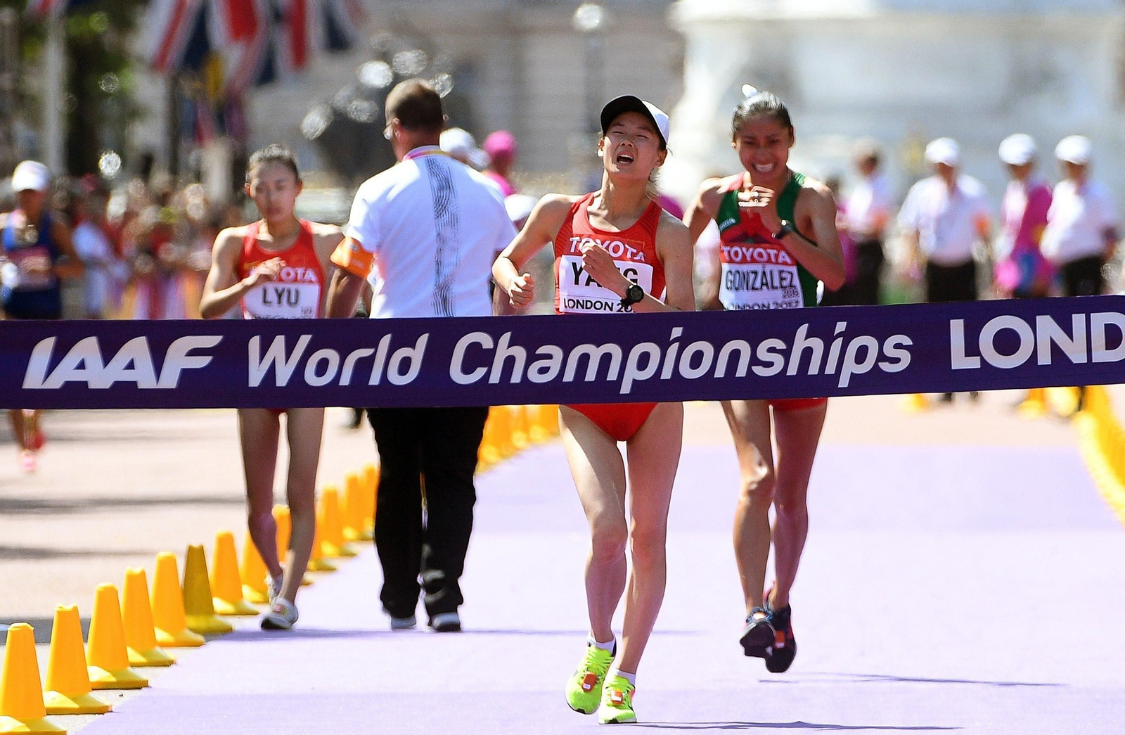 El sprint contenido de la marcha