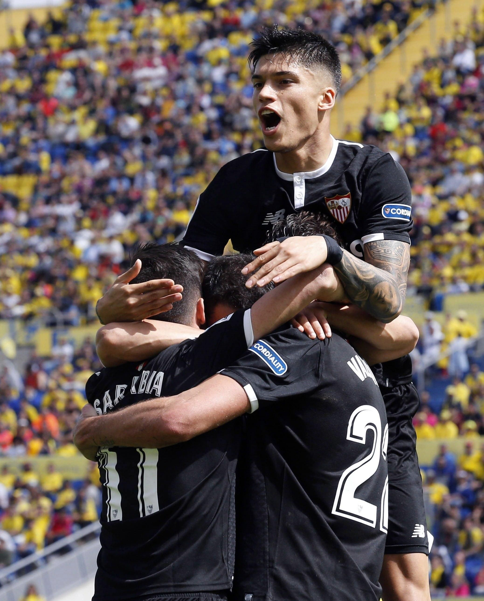 Las imágenes del Las Palmas-Sevilla