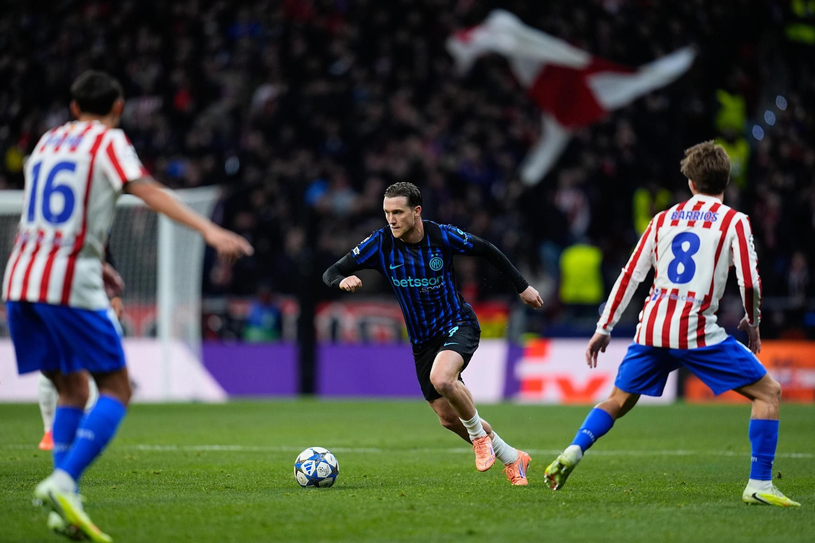 Las fotos del Atlético de Madrid-Inter