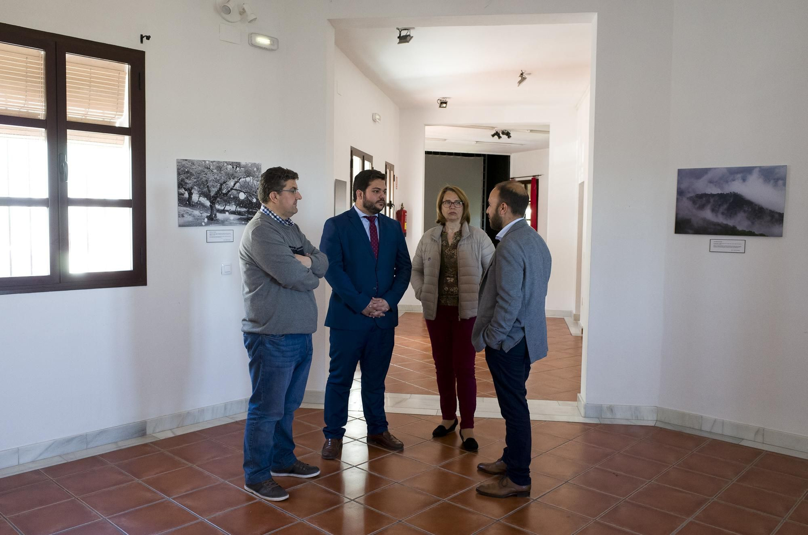 El delegado de Turismo, Miguel Rodríguez, junto al alcalde Carlos J. García