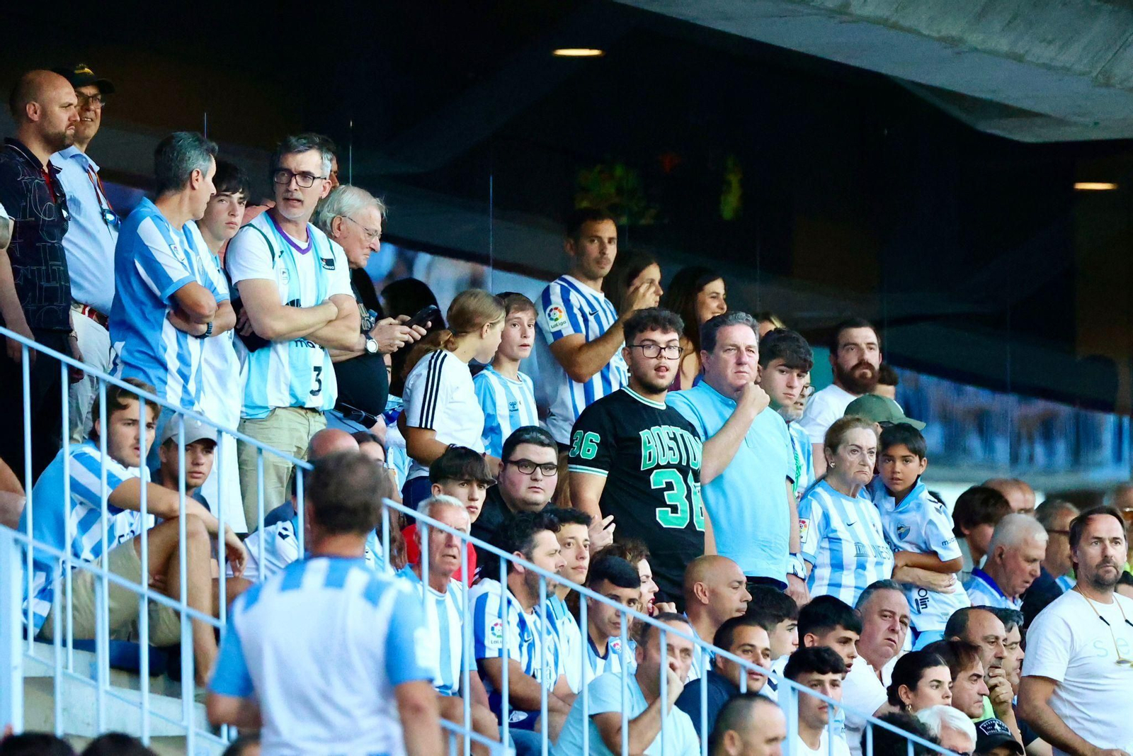 El Málaga CF-Nàstic, en fotos