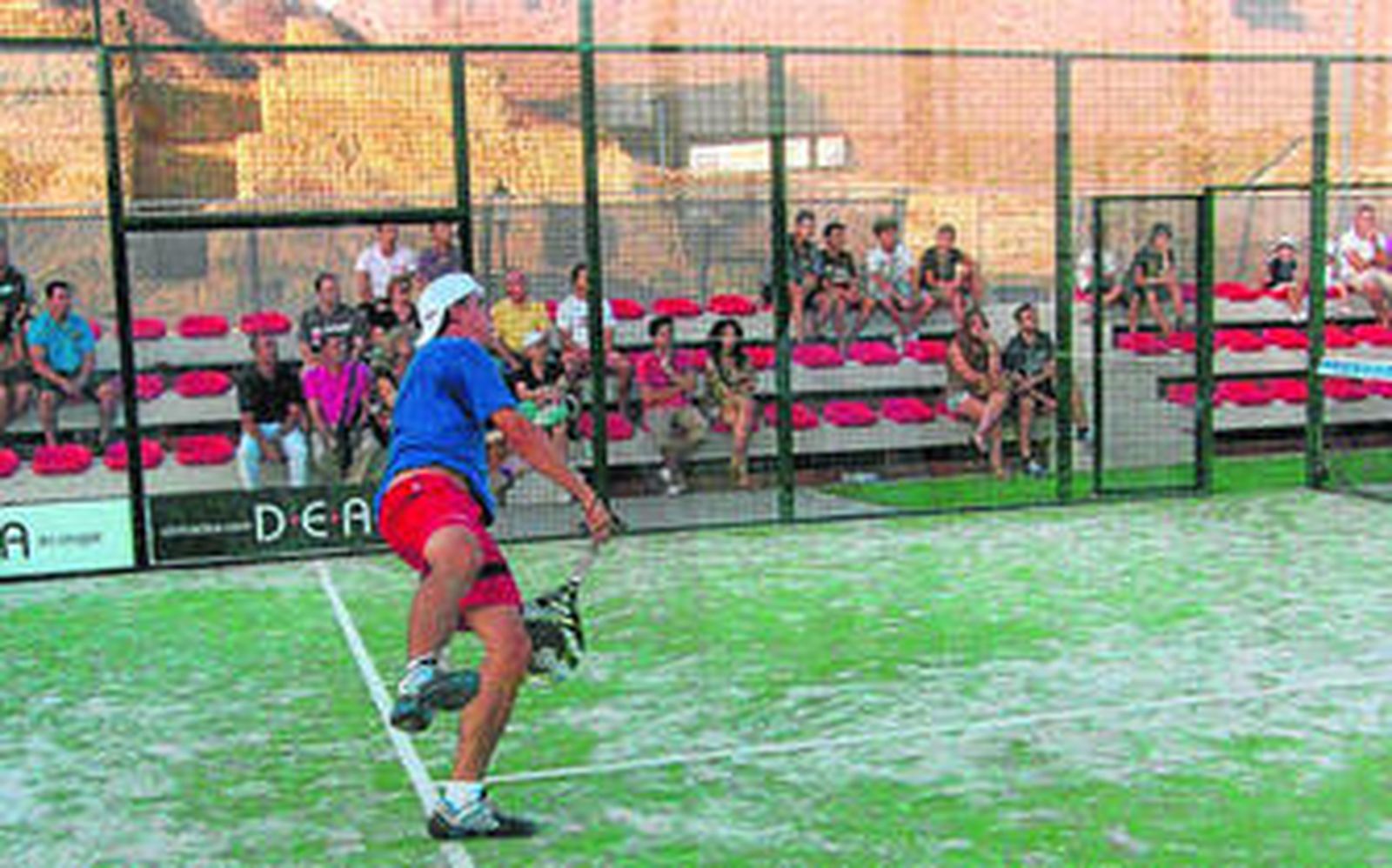 Paco Navarro en uno de sus partidos.