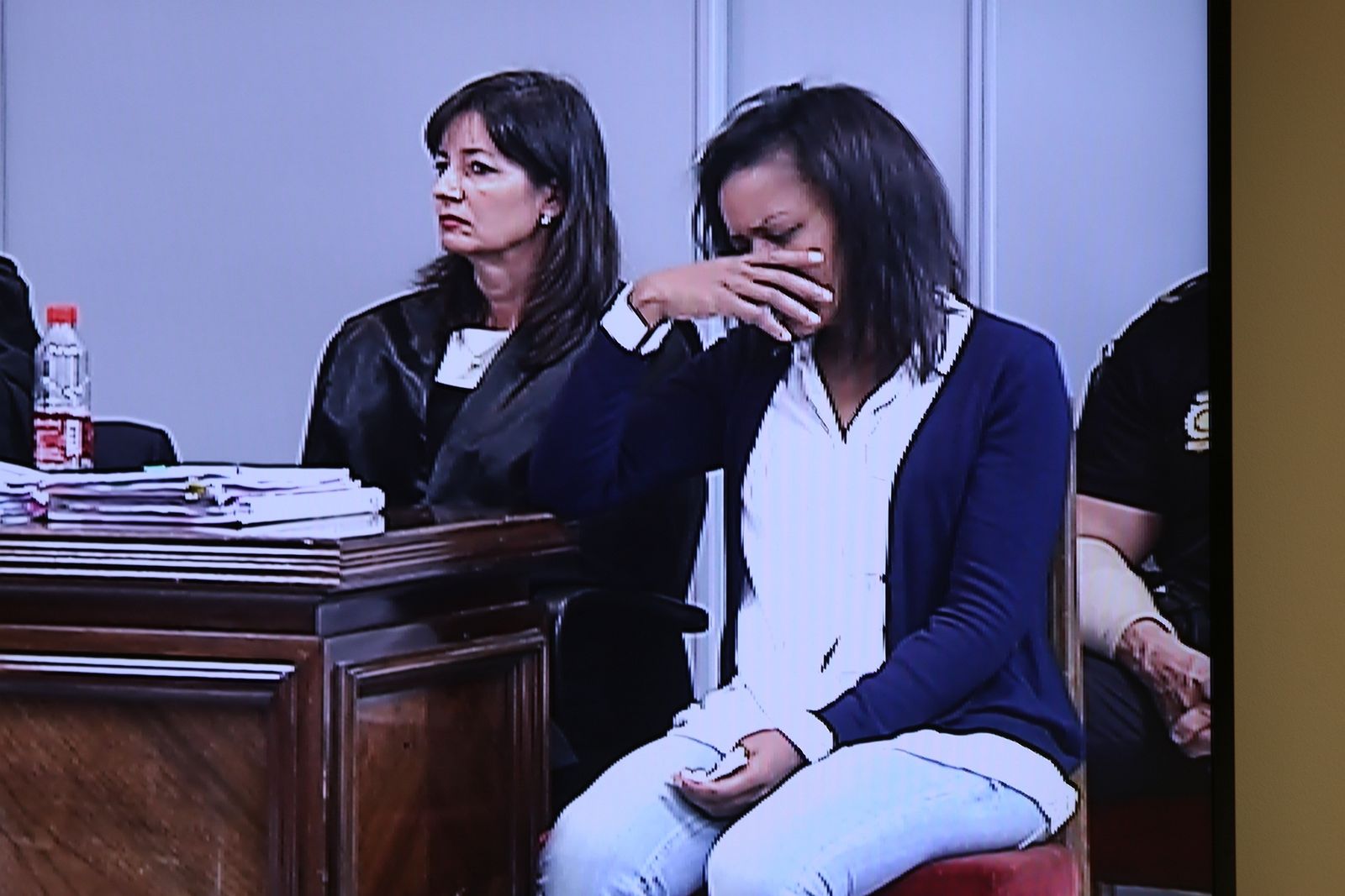 Ana Julia durante la séptima sesión del juicio.