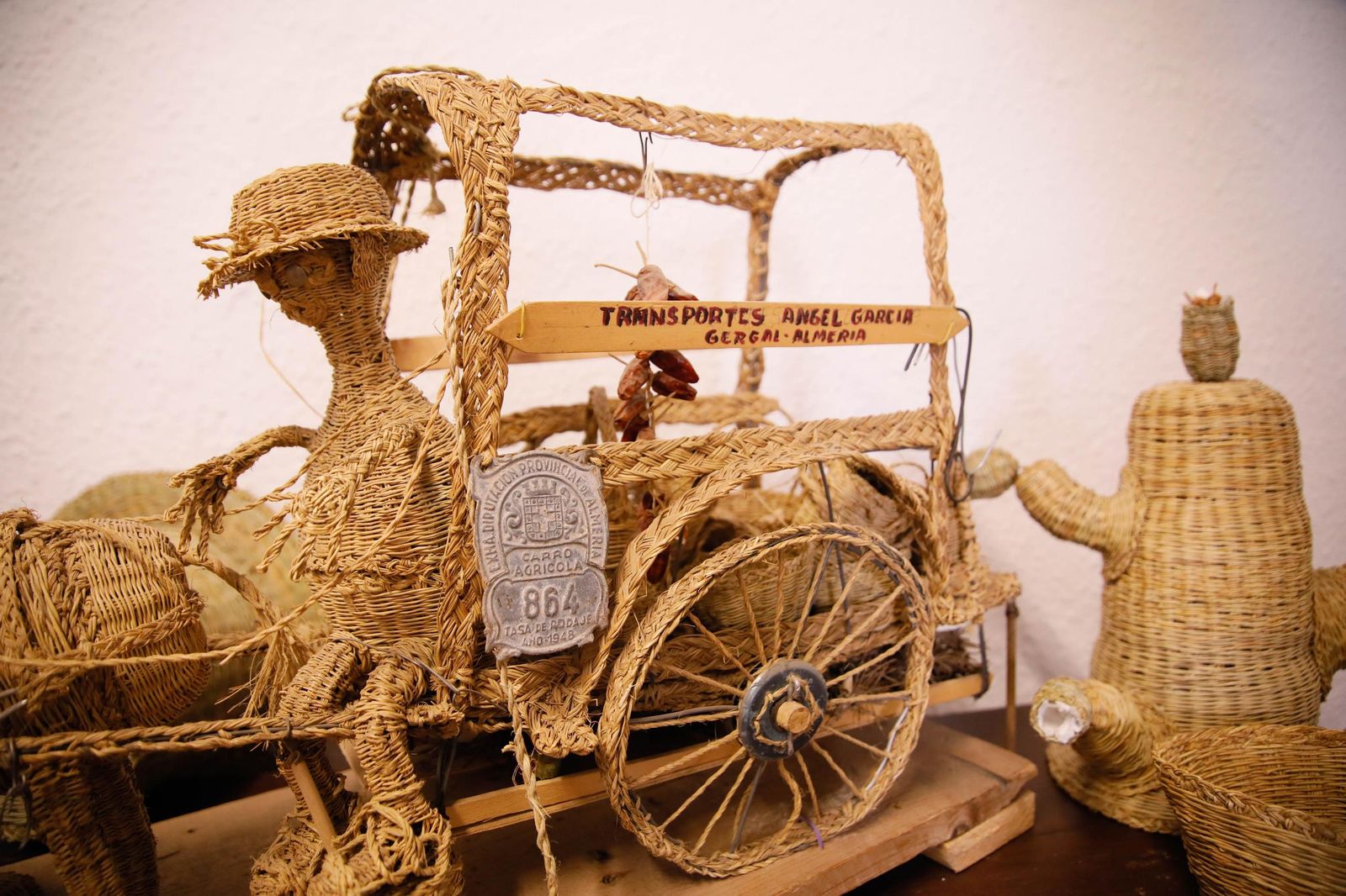 Jornada inaugural del I Encuentro de Esparteros de Níjar, en imágenes