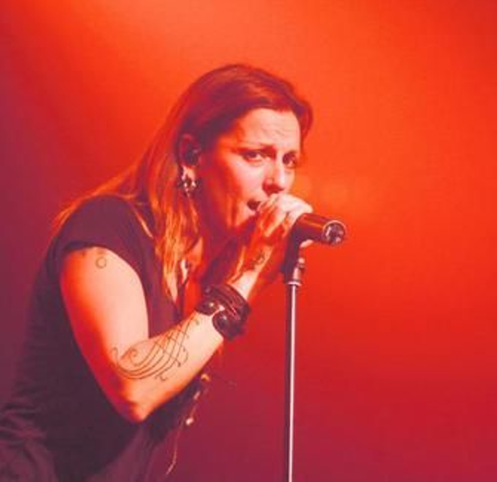 Lamari en un momento de su actuación el pasado viernes.