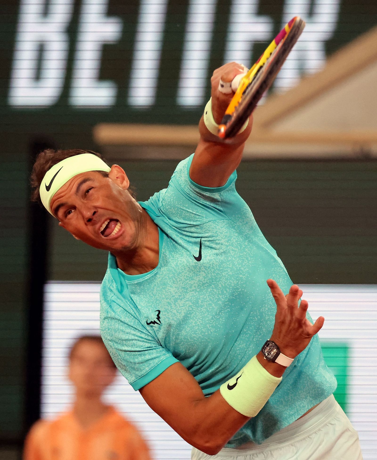 Las fotos del adiós de Nadal en Roland Garros