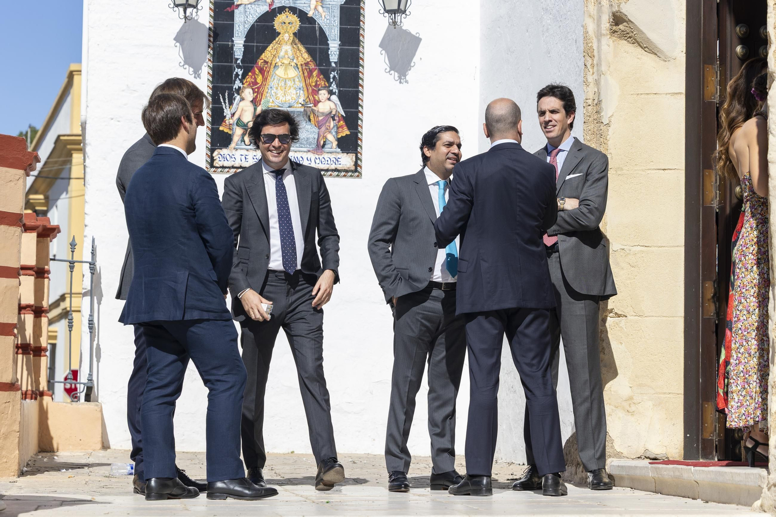 Imágenes de la boda de Alberto Herrera y Blanca Llandres en Sanlúcar