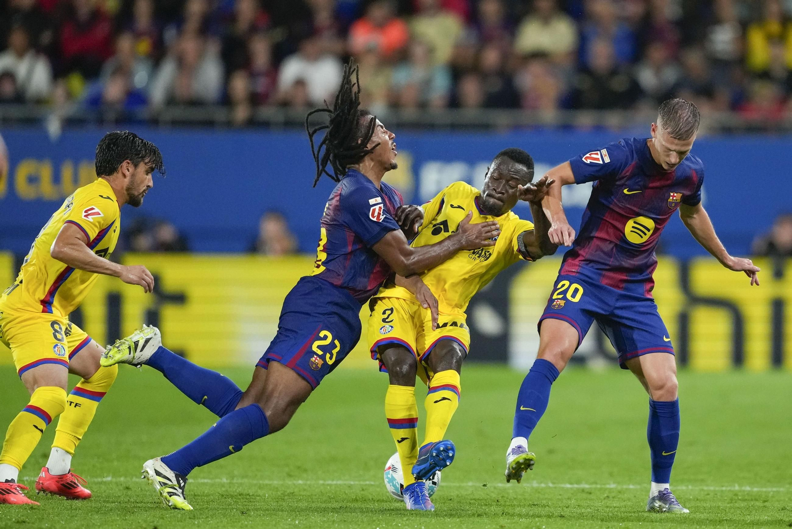 Las fotos del Barcelona-Getafe