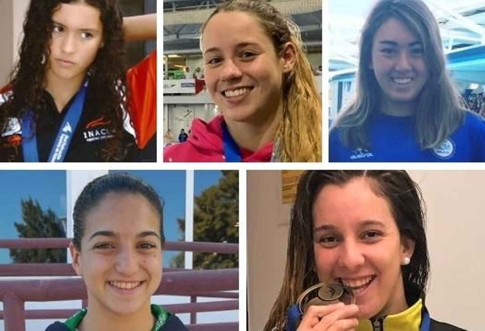 Diana Santamaría, Carlota Torrontegui, Aina Suzuki, Laura Rodríguez y María de Valdés.