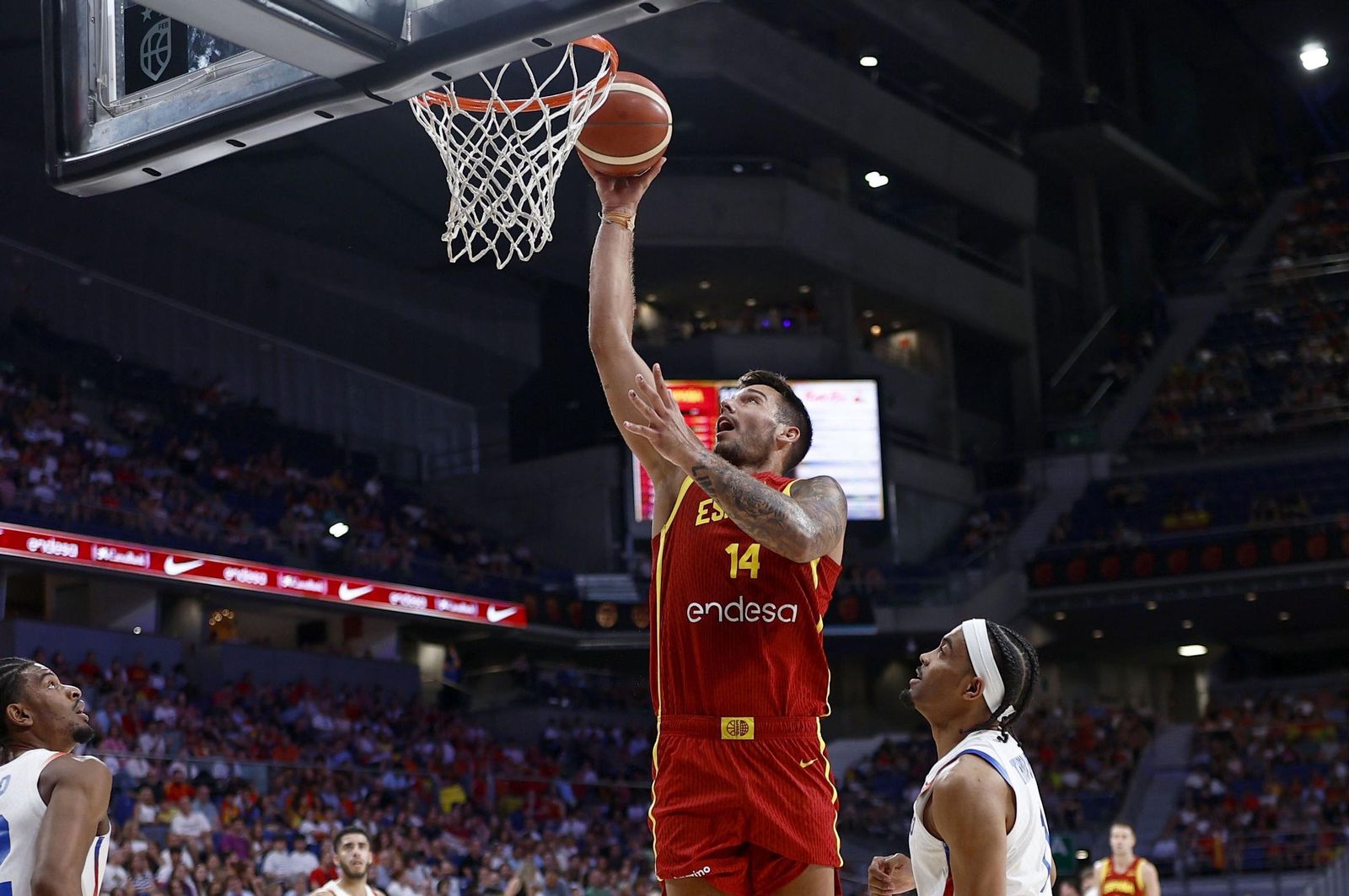 Alberto Díaz, en el homenaje a Rudy y en la lanzadera a París