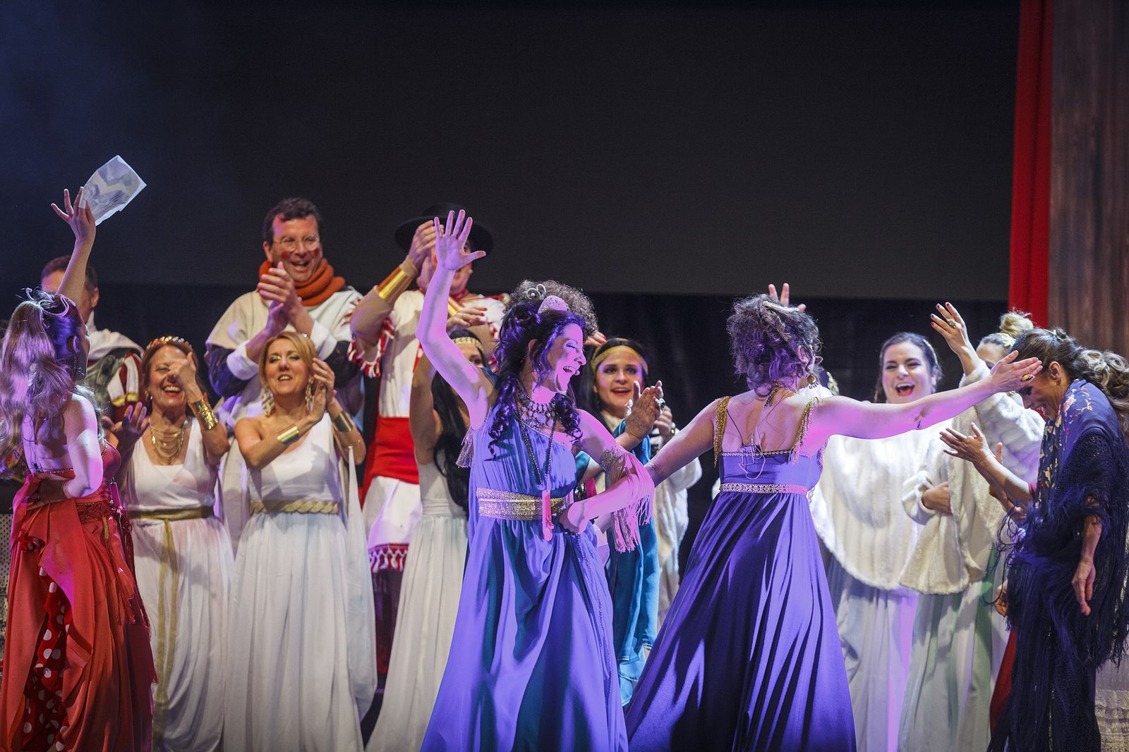 Las imágenes del pregón de Las Niñas de Cádiz