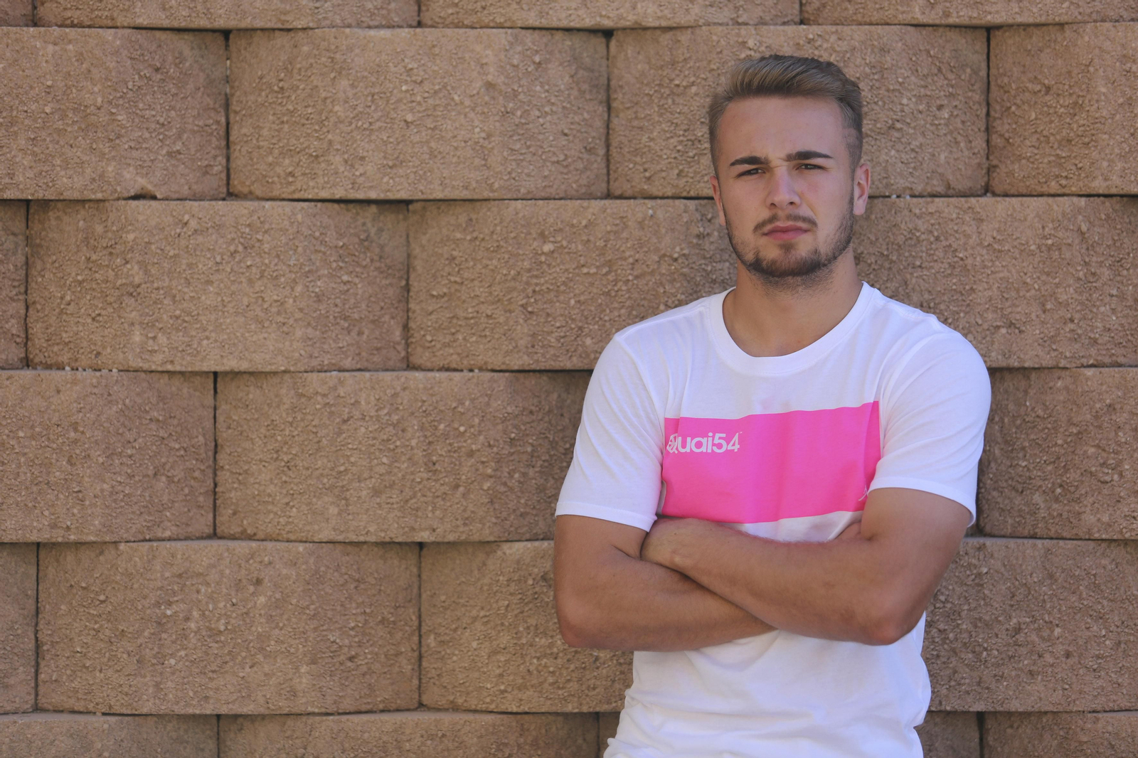 Javi Ontiveros posa para 'Málaga Hoy'.