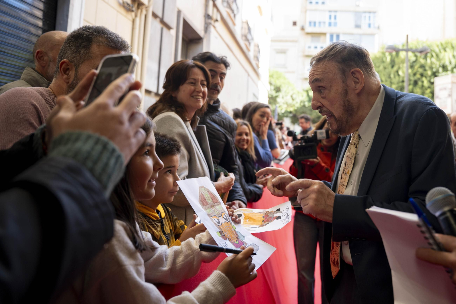 La estrella a JOHN RHYS-DAVIES luce en el paseo de la fama de Almería