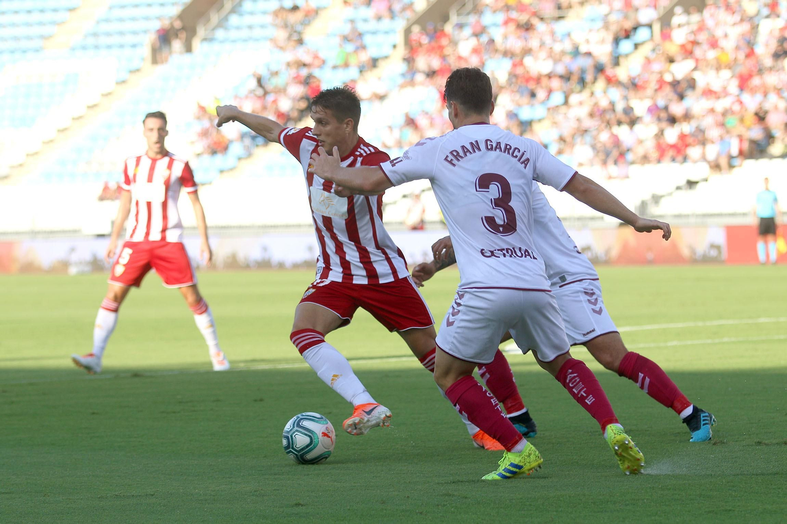 Las imágenes del UD Almería-Albacete (3-0)