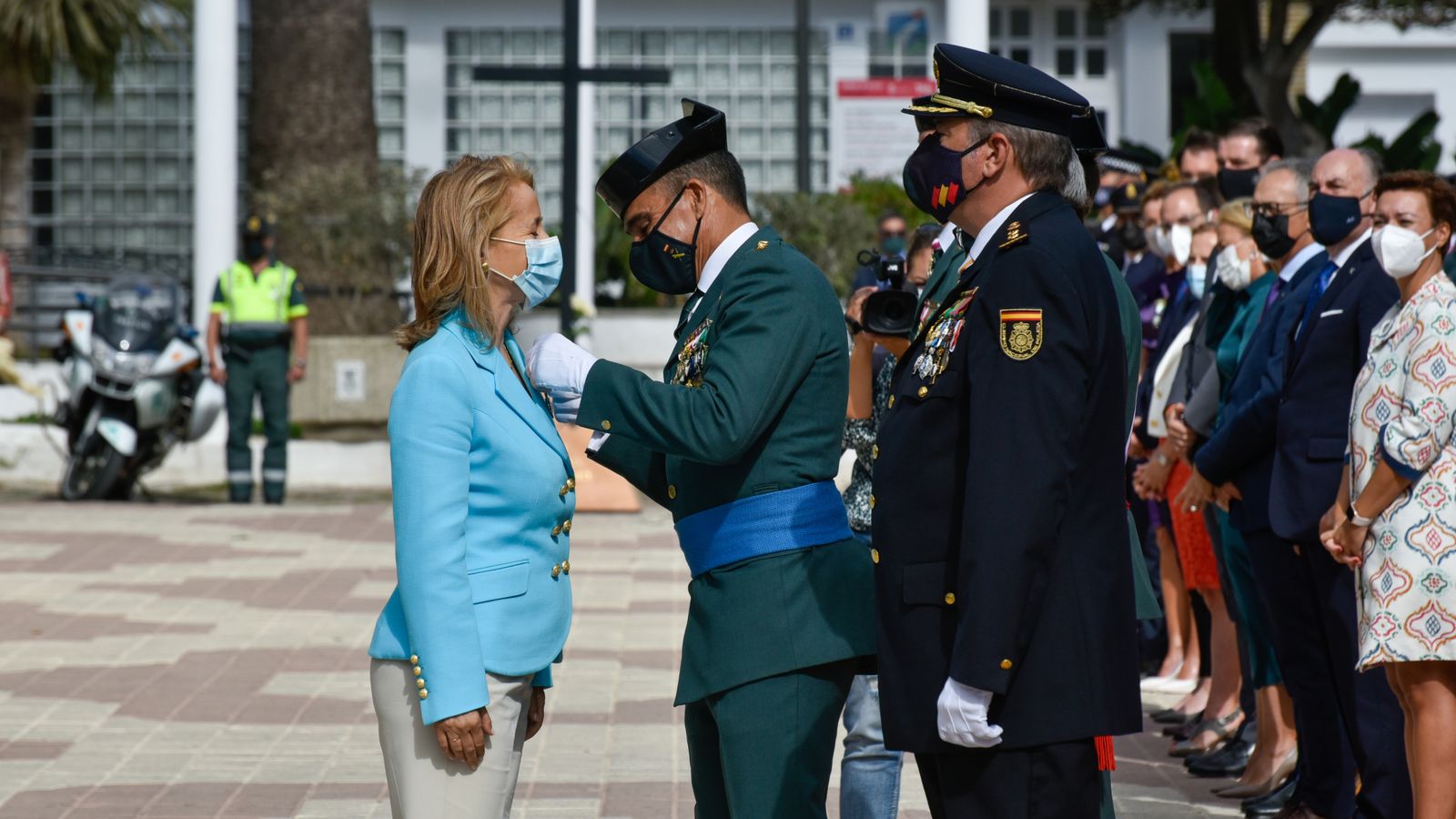 Las fotos de los actos de la Guardia Civil en Tarifa por la festividad de la Virgen del Pilar
