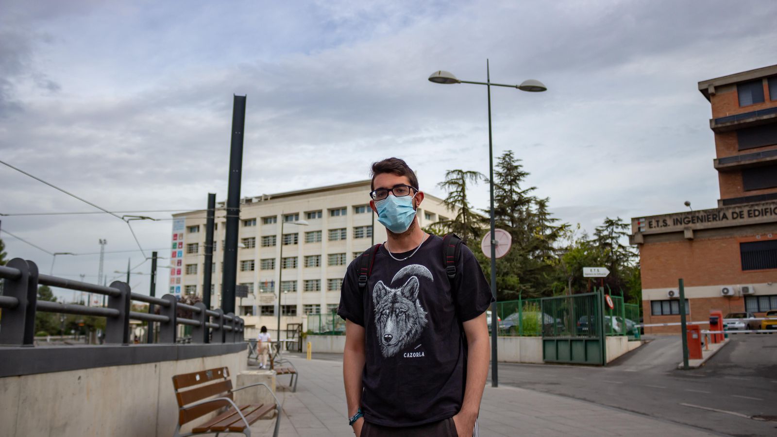 Jorge, estudiante de Biotecnología.