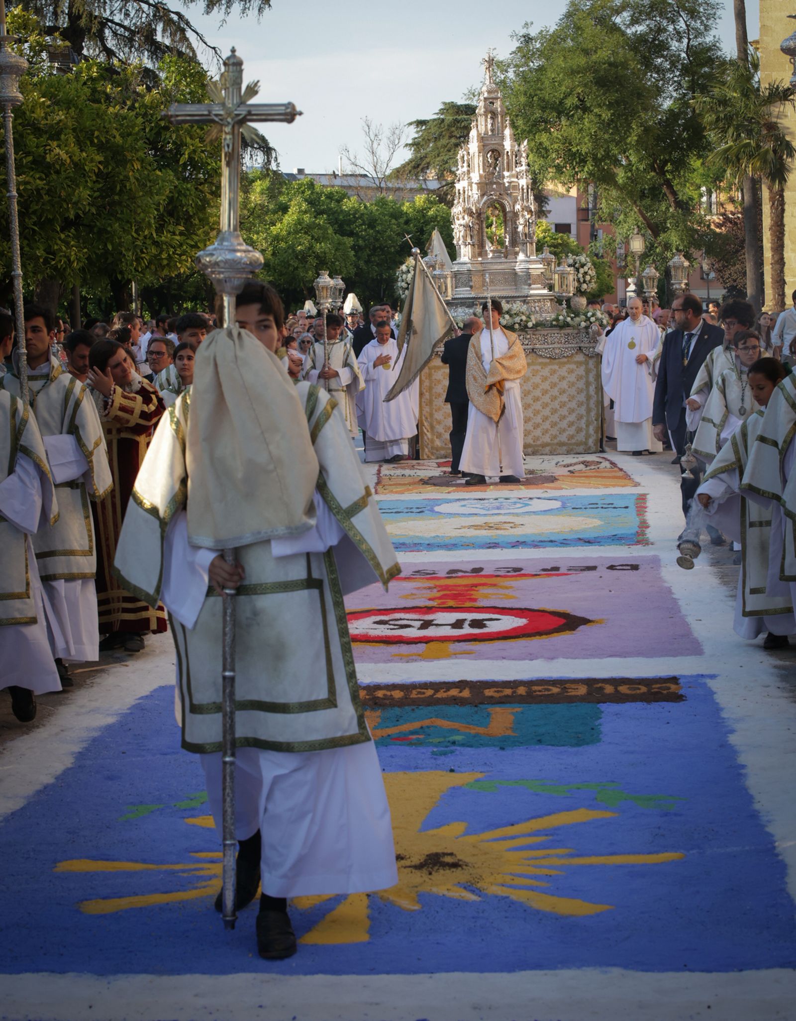 Imágenes de la procesión del Corpus en Jerez