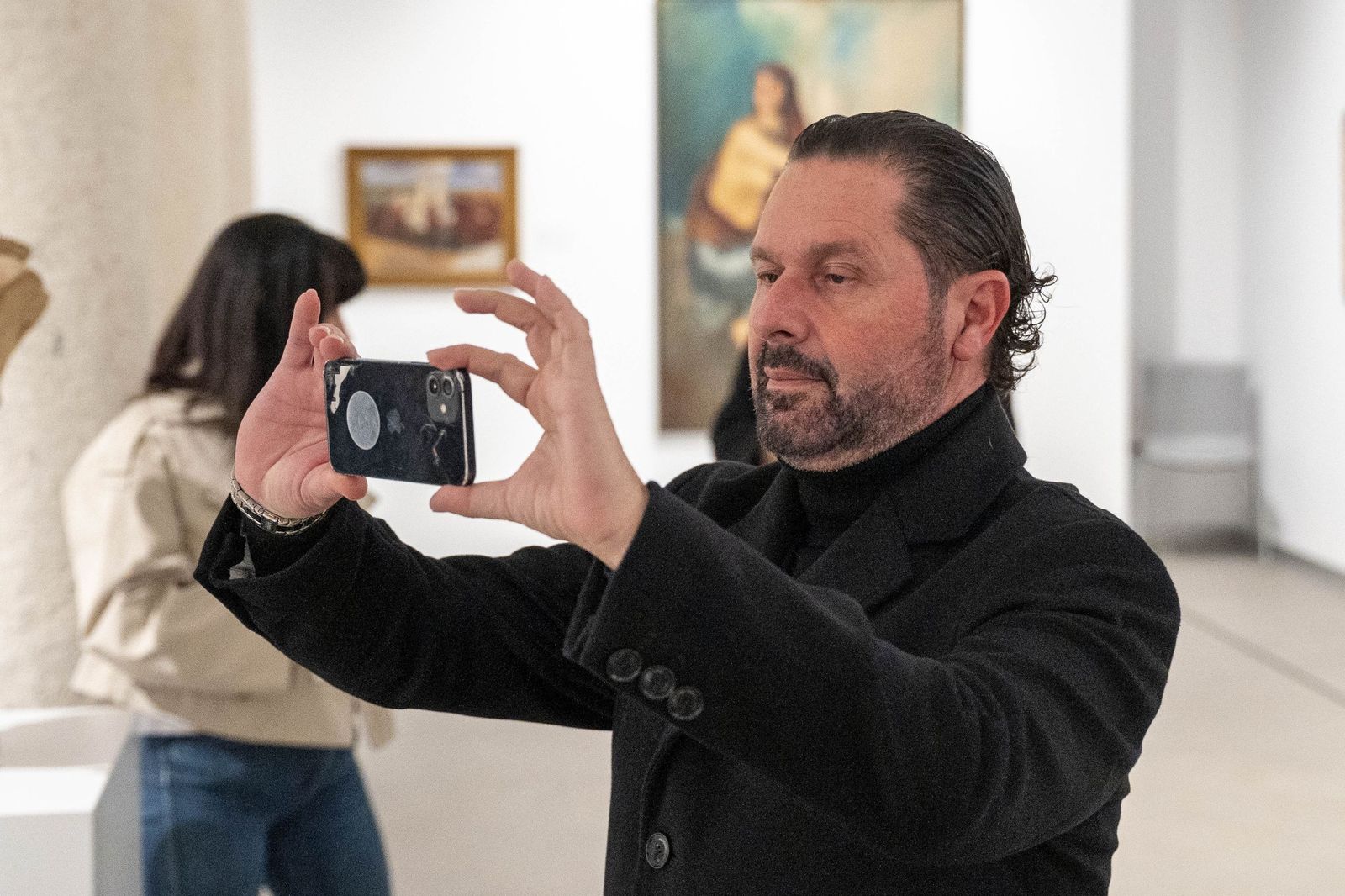 Fotogalería de la nueva obra de Zuloaga de la familia Cosentino en el MUREC