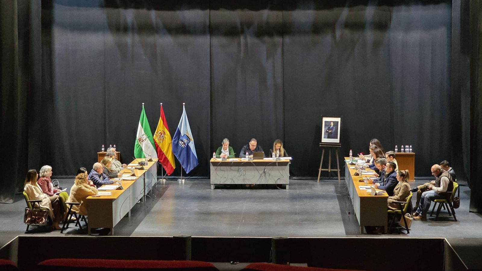 Pleno Municipal en el que se aprobaron las cuentas del Ayuntamiento de Almuñécar para 2026