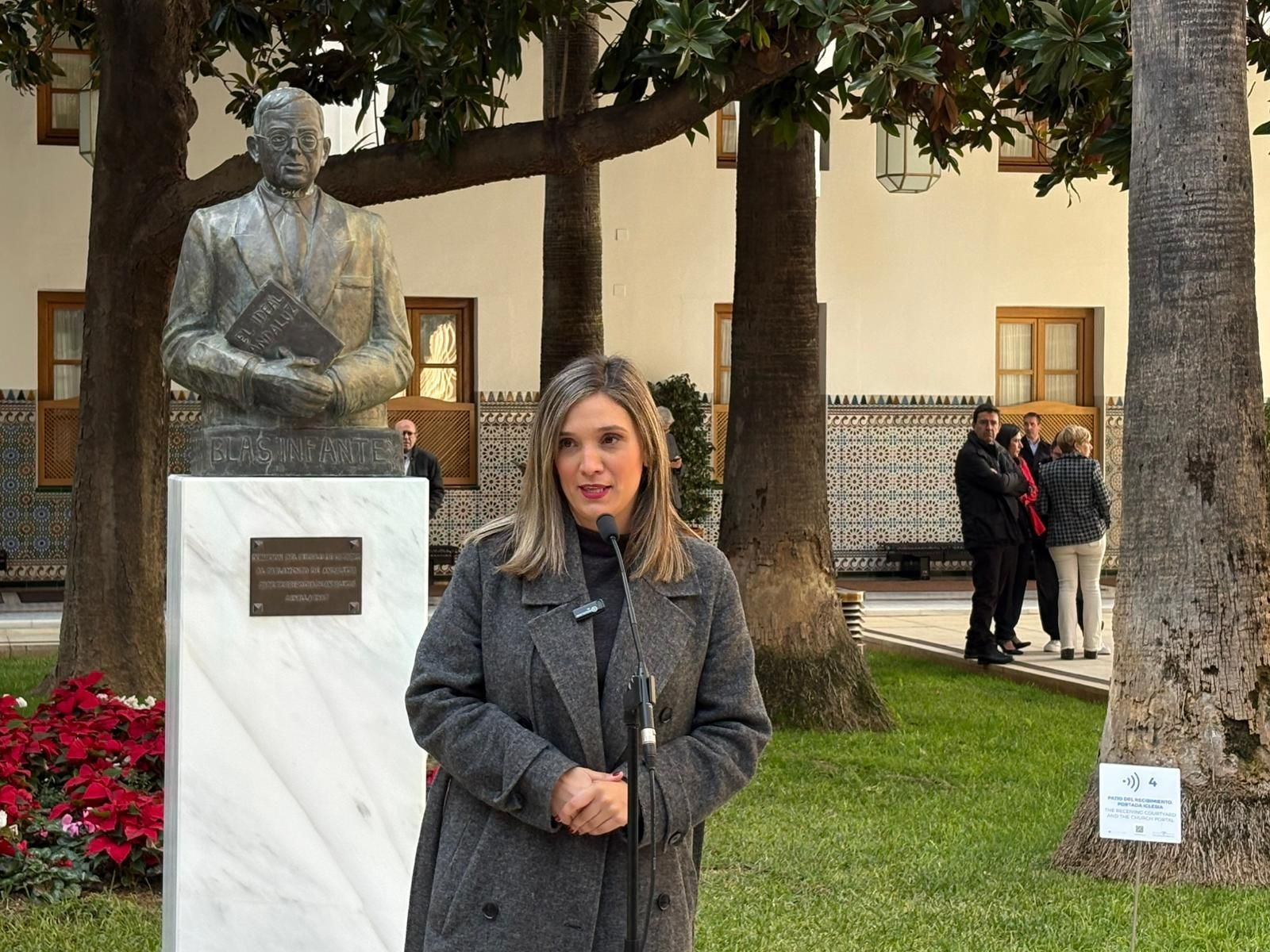 La portavoz del PSOE, María Márquez