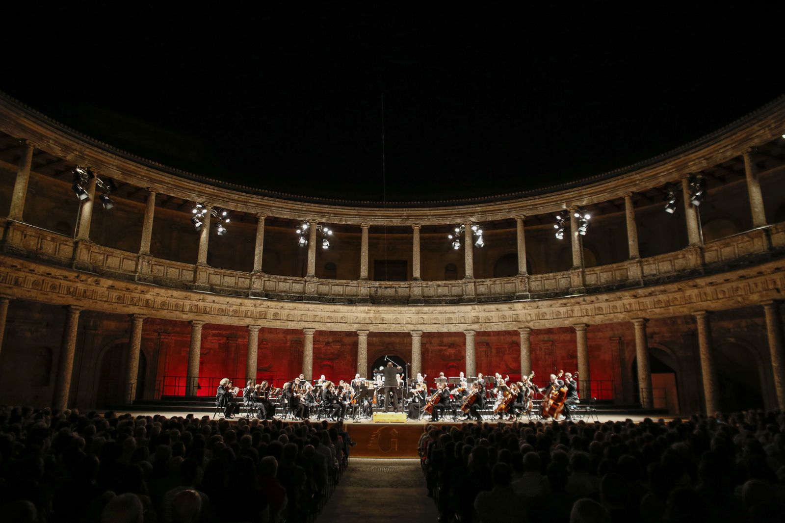 La OCG, en la inauguración del pasado Festival de Música y Danza.