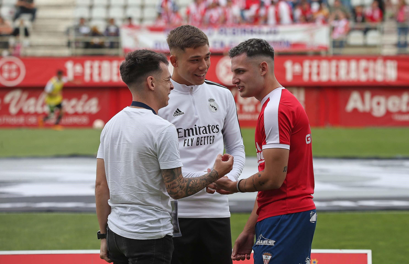Leiva, en su última visita al Nuevo Mirador con el Castilla.