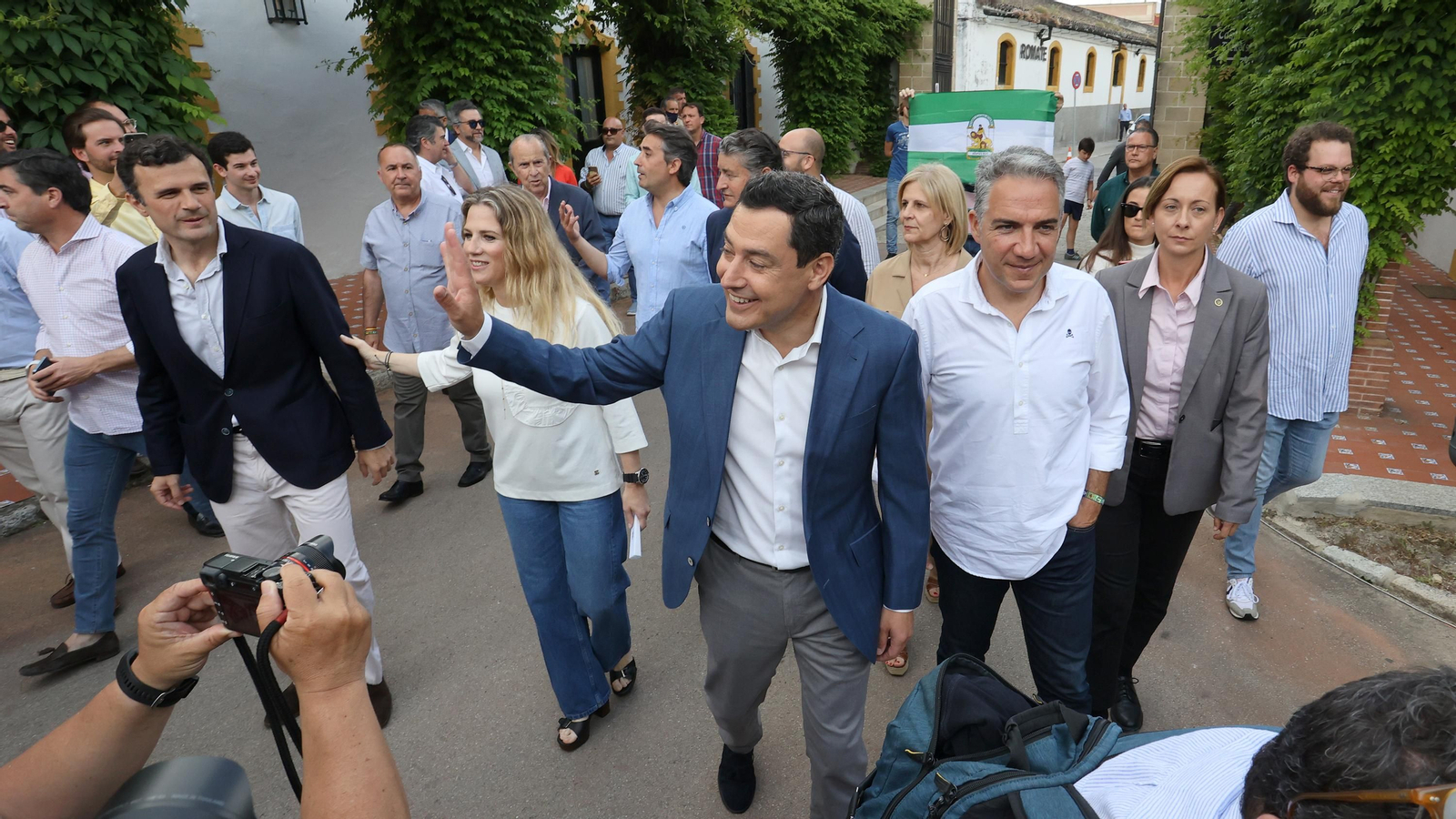 Juanma Moreno en Jerez