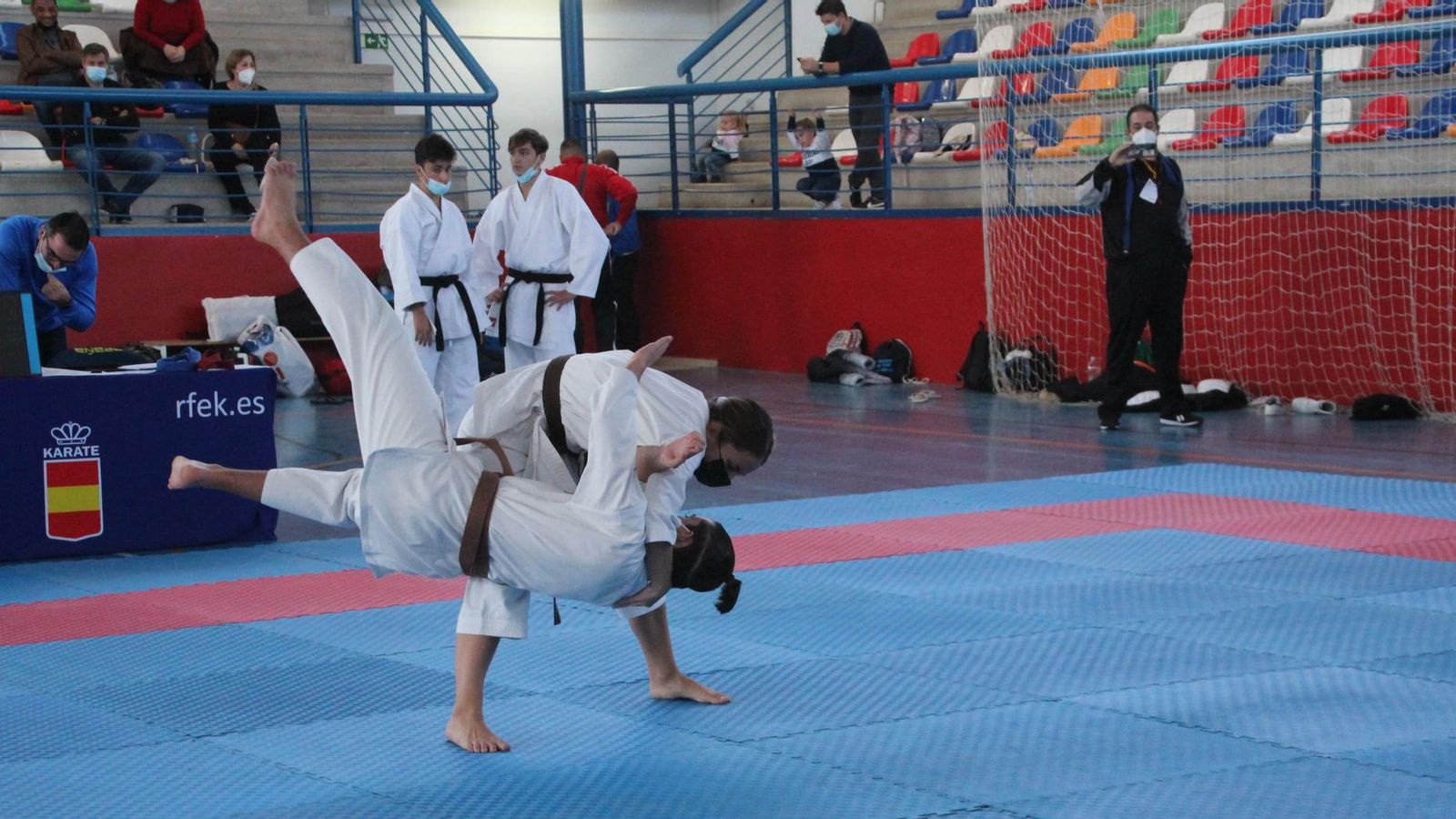 Imagen técnica de  unas delas pruebas en las que participaron los jerezanos.