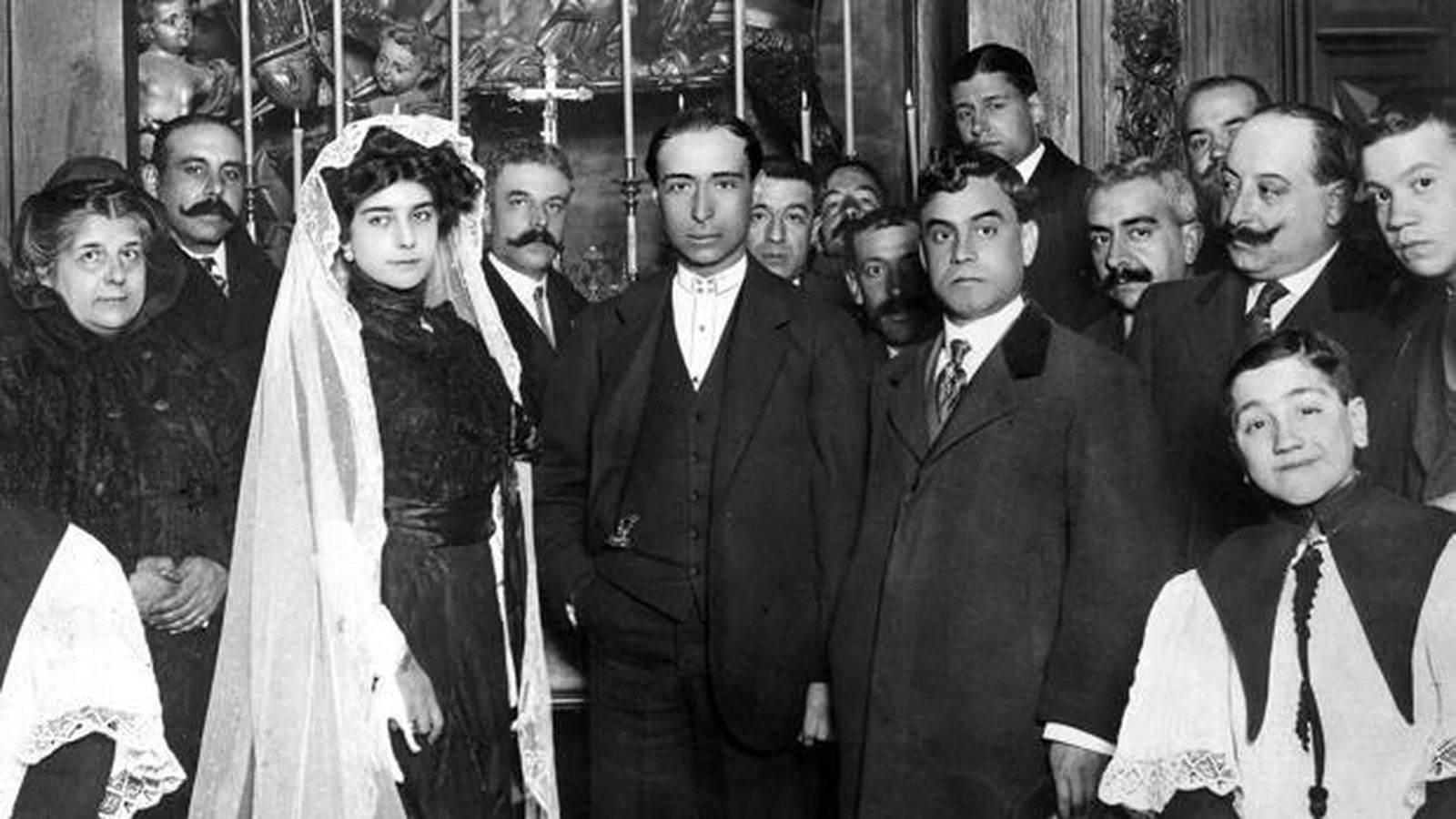 Boda de Pastora Imperio y ‘El Gallo’ el 21 de febrero de 1911.