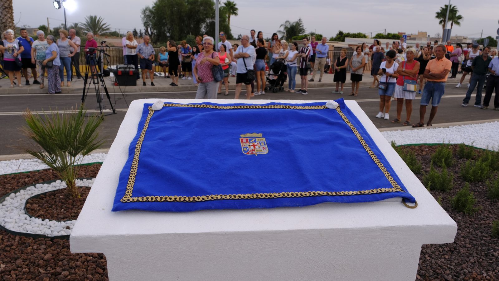 Imágenes de la inauguración del puente que une Huércal de Almería y Viator