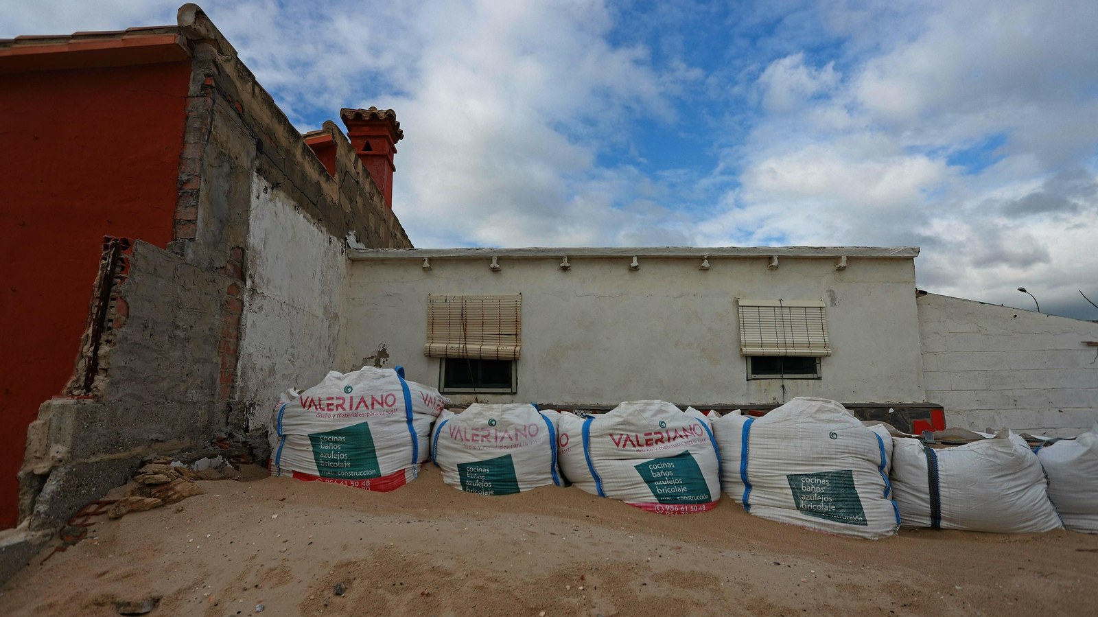 Pérdida de arena en la playa de El Rinconcillo