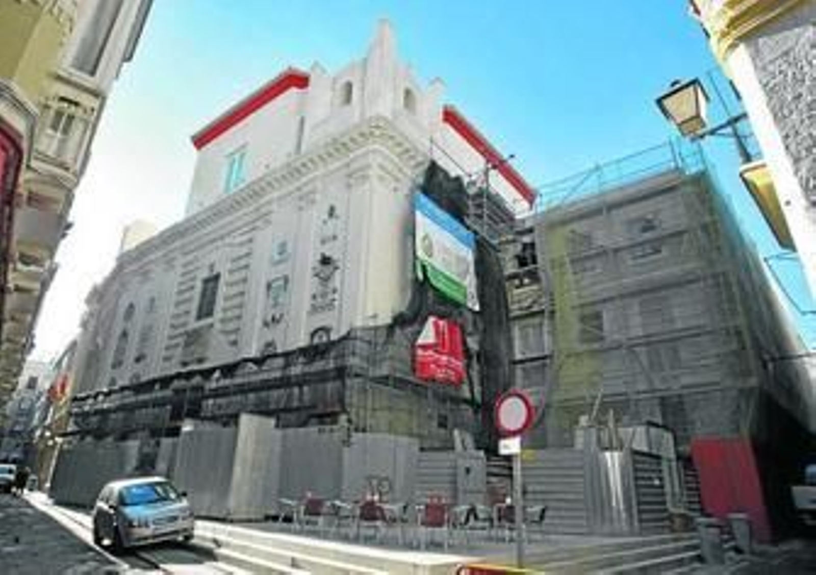 Las casamatas, lo único que estará listo en el castillo para el Bicentenario