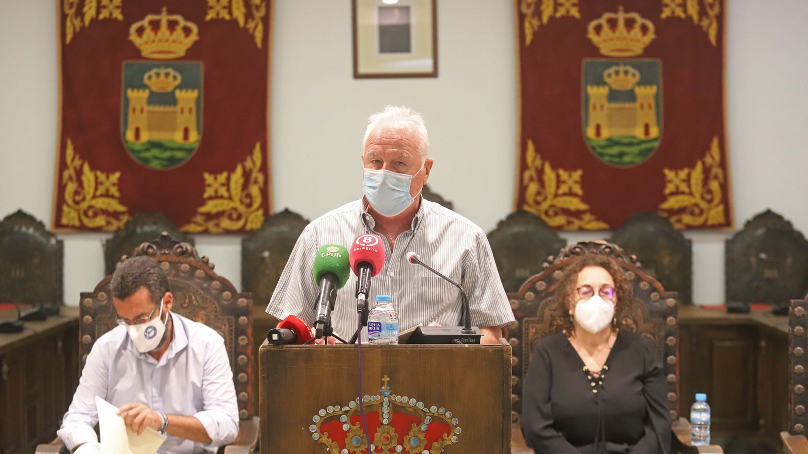 Fotos del reconocimiento a las victimas de bebés robados en La Línea