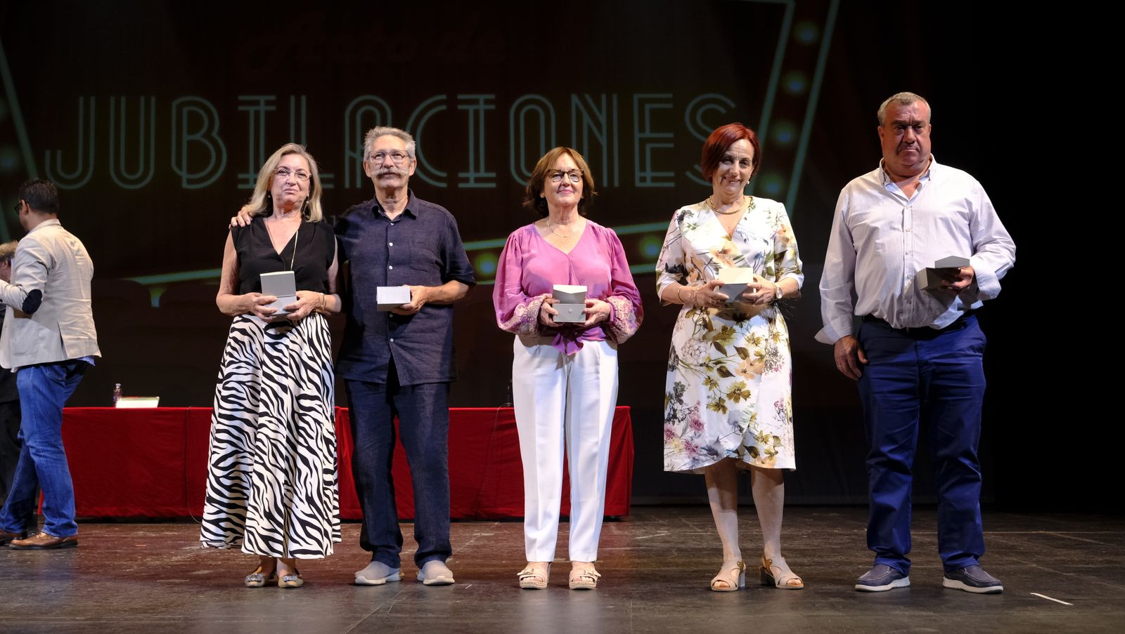 Imágenes del acto de jubilación de los profesionales del Distrito Sanitario Almería