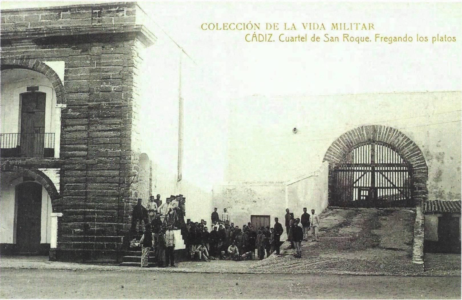 Cuartel de San Roque en 1912