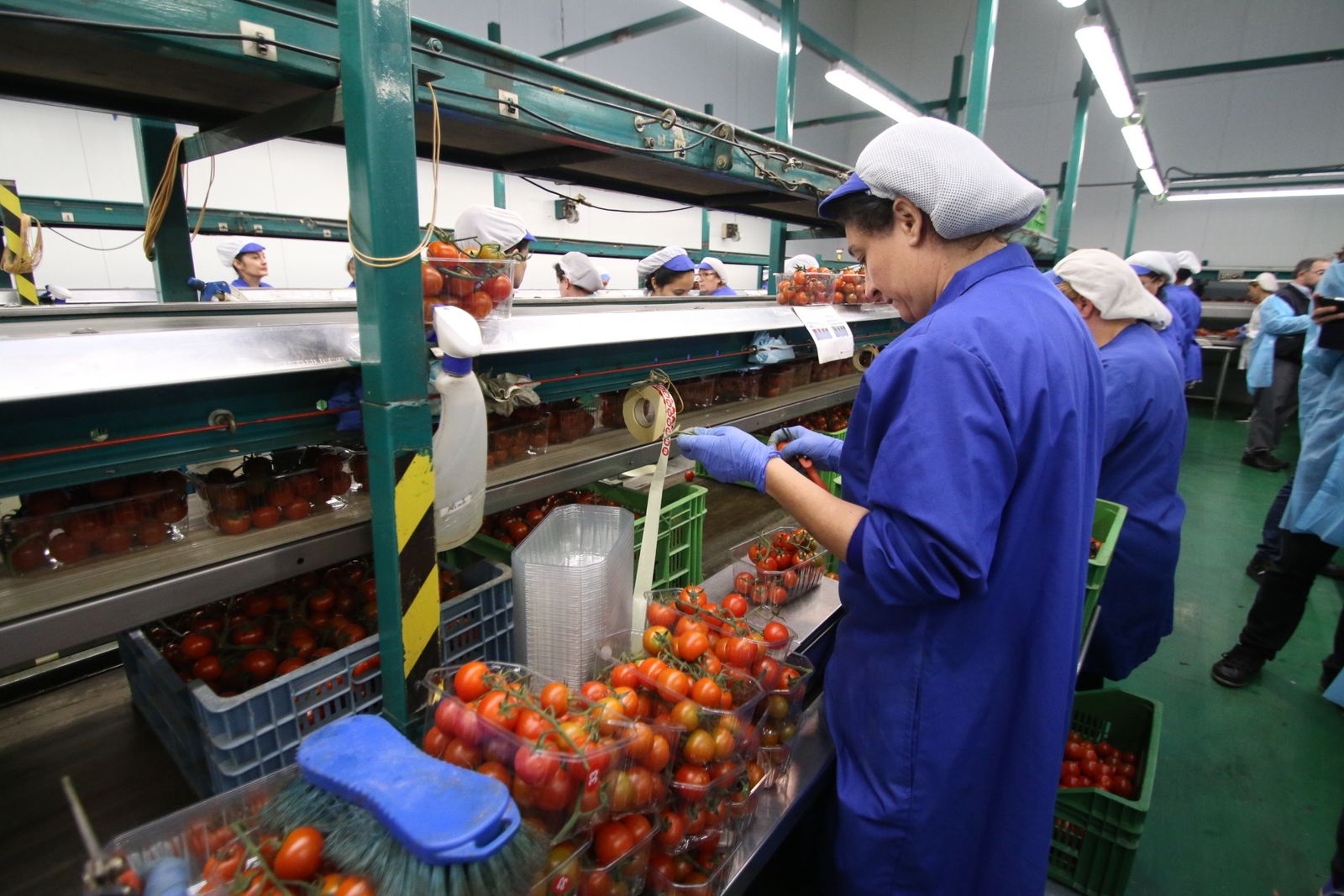 Las imágenes de la visita de Susana Díaz a Almería