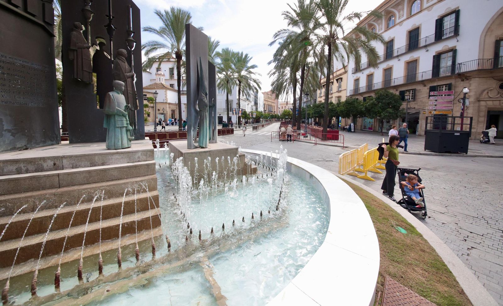 Uno de los puntos habilitados para la retransmisión de Onda Jerez.