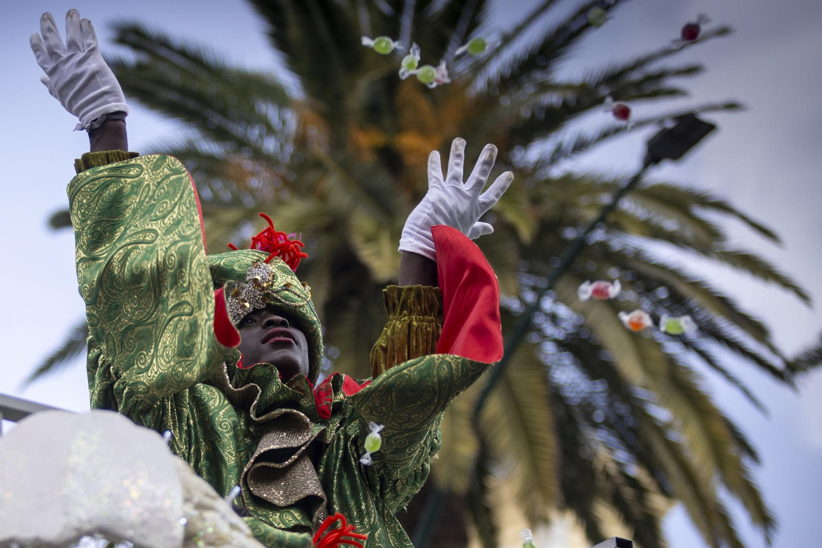 La Cabalgata de Reyes Magos de Málaga, en imágenes
