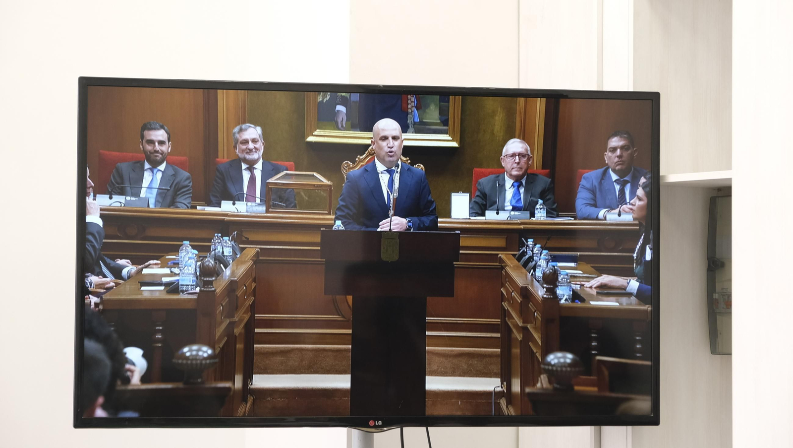 El pleno de investidura de José Antonio García como Presidente de la Diputación de Almería, en imágenes