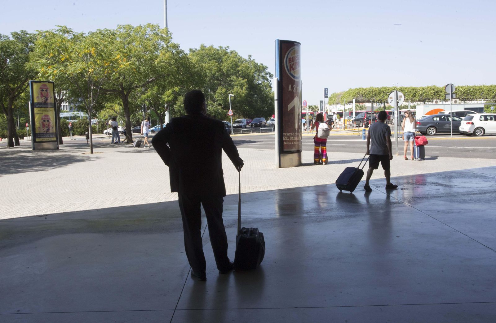 La huelga del taxi en Sevilla