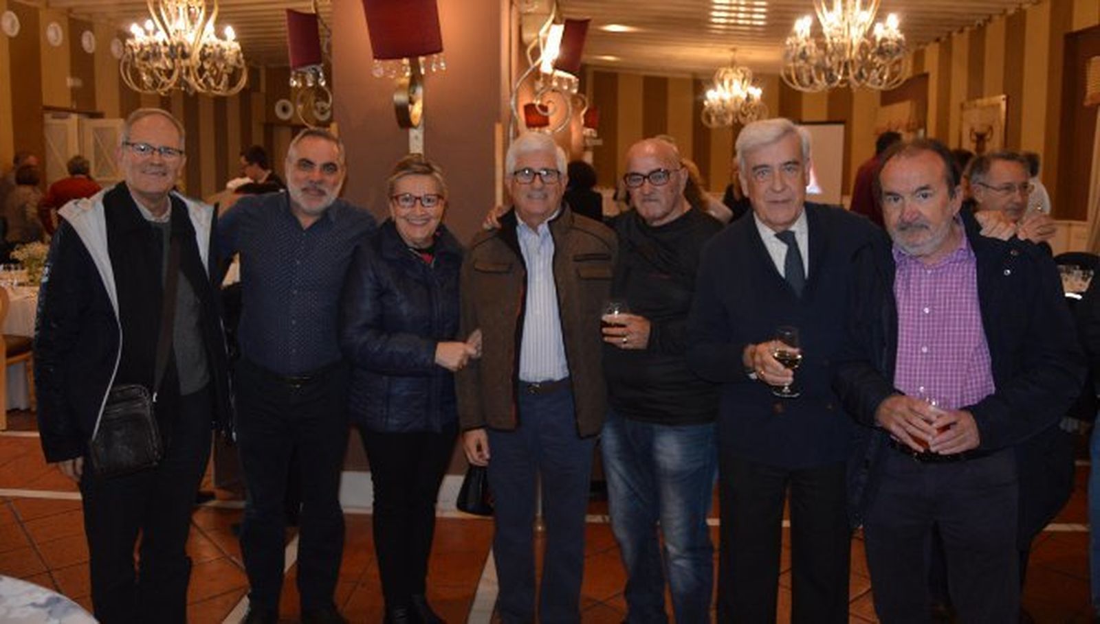 Agustín Domínguez, Salvador Celada, Paqui Cea, José María Moreno, Joaquín Solano, Joaquín Fernández de Covarrubias y Teodoro Roquette.