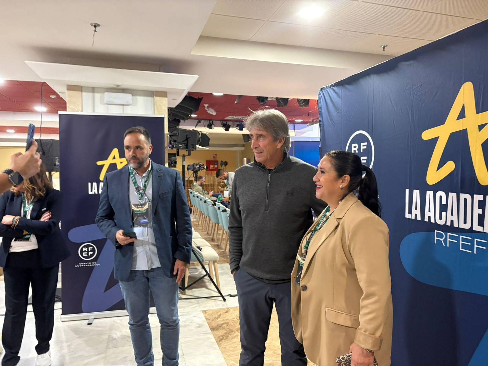 Las fotos de Manuel Pellegrini en su visita a Málaga