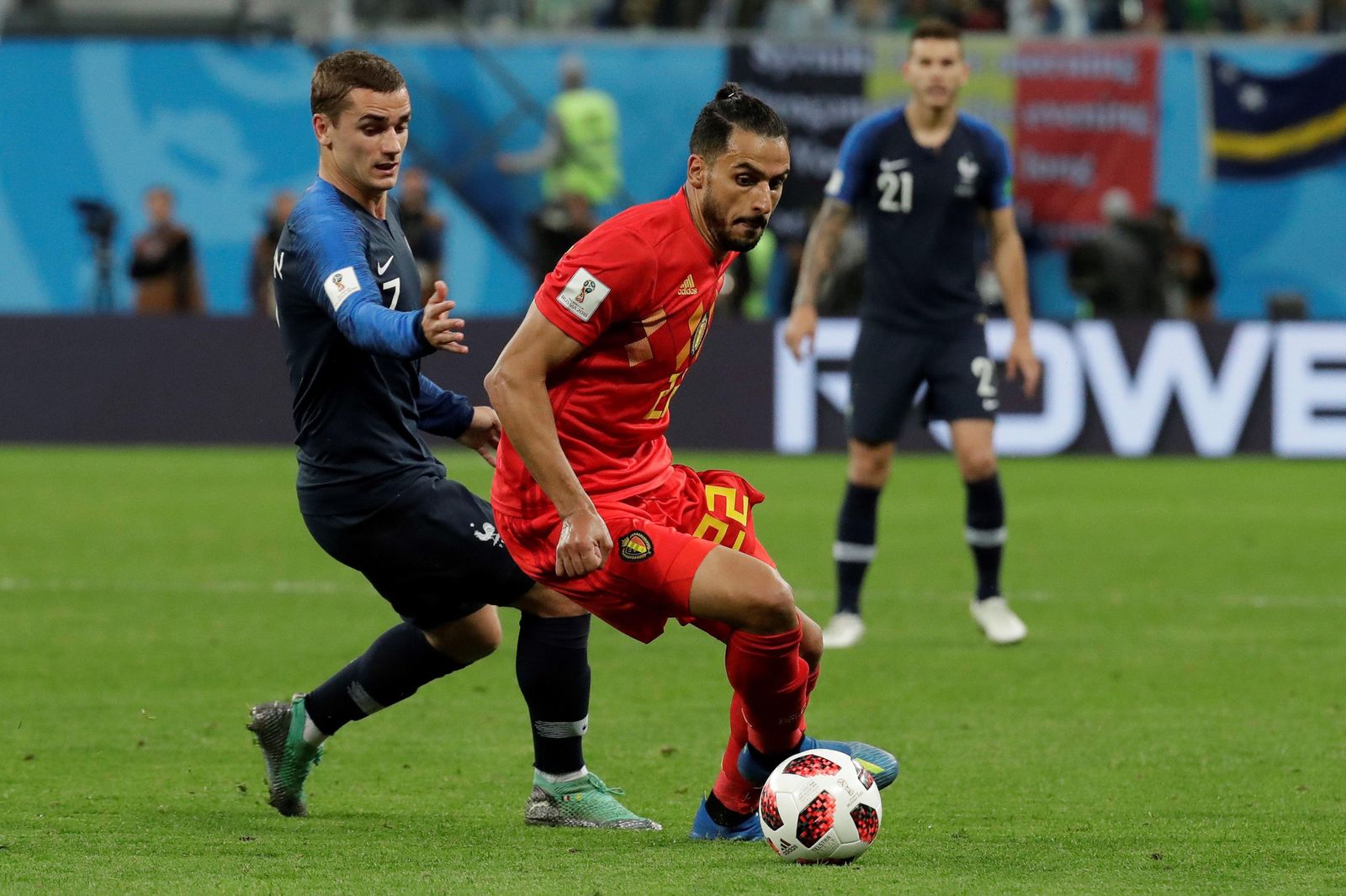 Las imágenes del Francia-Bélgica