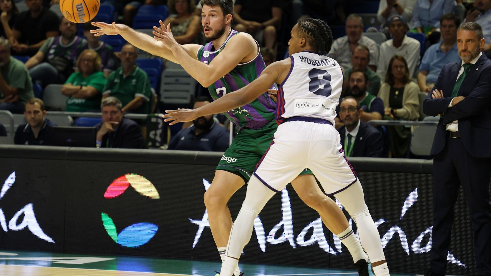 Las mejores fotos del Unicaja-King Szczecin de la BCL
