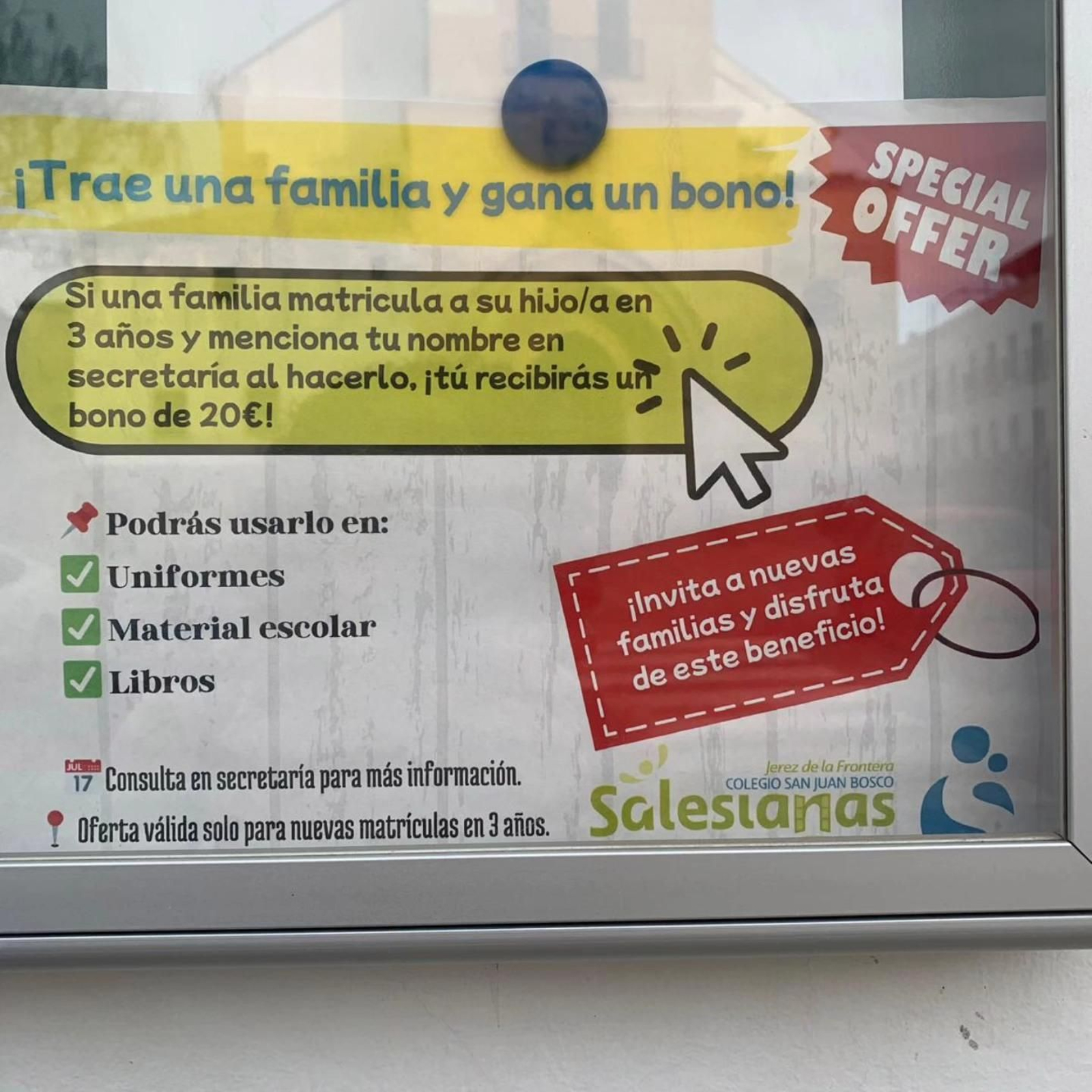 Una imagen de la campaña denunciada.
